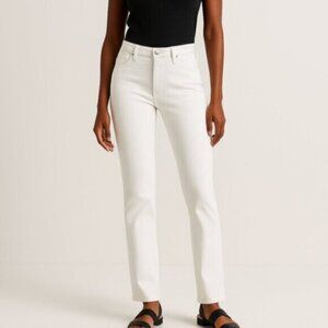 MOTHER The Smarty Pants Skimp High Rise Jeans in Totally Innocent Size 30 NWT